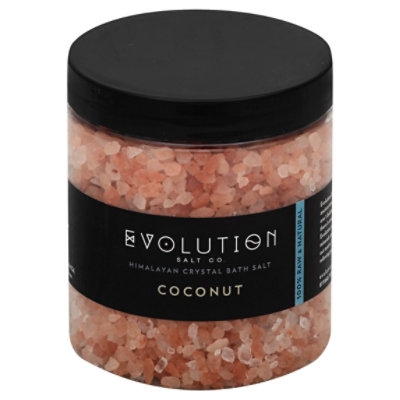 Evolution Salt Bath Salt Coconut - 26 Oz