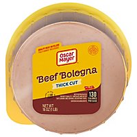 Oscar Mayer Thick Cut Beef Bologna Sliced Lunch Meat Pack - 16 Oz - Image 2