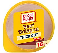Oscar Mayer Rind Beef Bologna Thick - 16 Oz