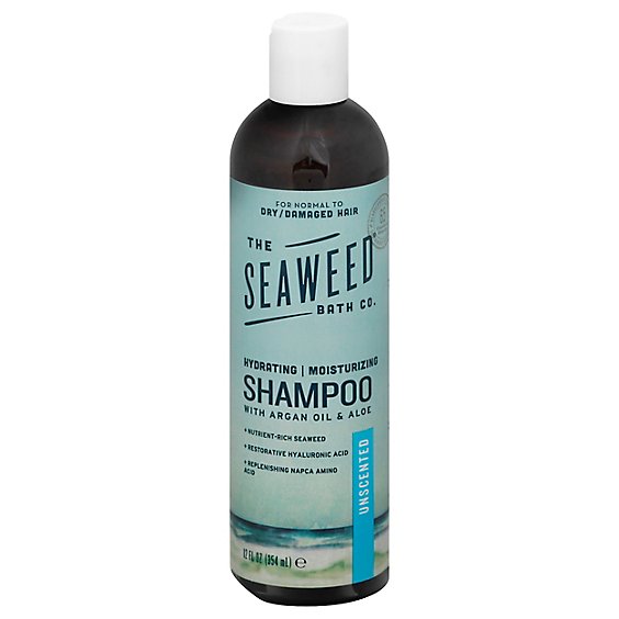 Sea Weed Bath Company Shampoo Argan Unscented - 12 Oz