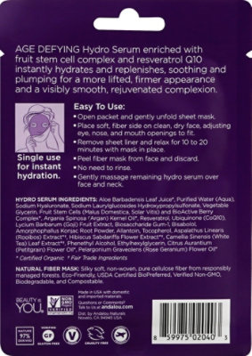 Andalou Naturals Facial Mask Lft Frm Serum - 0.6 Fl. Oz. - Image 4