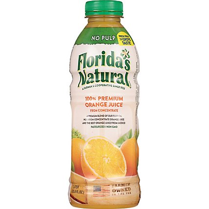 Floridas Natural Orange Juice with Pulp Chilled - 33.8 Fl. Oz. - Image 2
