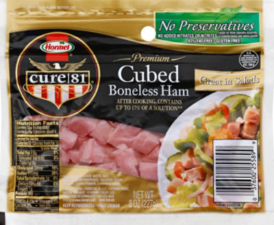 Hormel Cure 81 Cubed Ham - 12 Oz - Image 2