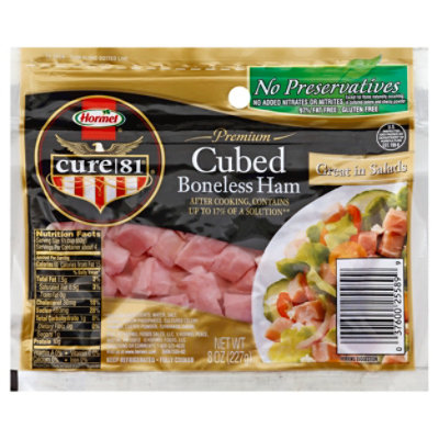 Hormel Cure 81 Cubed Ham - 12 Oz - Image 1