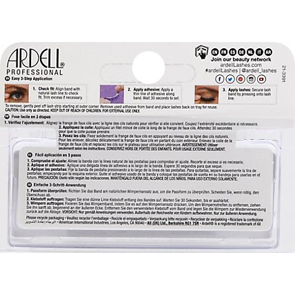 Ardell Professional Lashes Double Up Black 203 - Each - Image 4