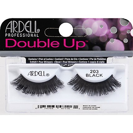 Ardell Professional Lashes Double Up Black 203 - Each - Image 2