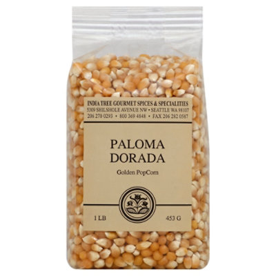 India Tree Paloma Dorado Golden Popcorn - 16 Oz - Image 1