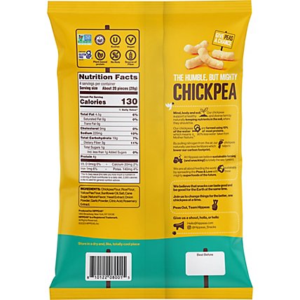 Hippeas Chickpea Puff Wh Cheddar - 4 Oz - Image 6