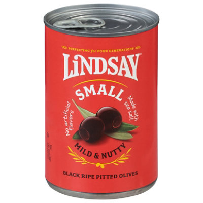 Lindsay Olives Pitted California Ripe Small - 6 Oz