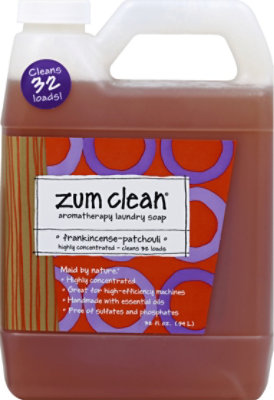 Zum Frankincense And Patchouli Laundry - 32 Fl. Oz. - Image 2