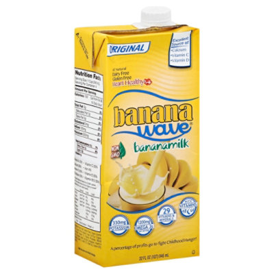 Banana Wave Banana Milk Original - 32 Fl. Oz. - Safeway