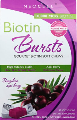 Neocell Biotin Burst Soft Chew - 30 Count - Image 2