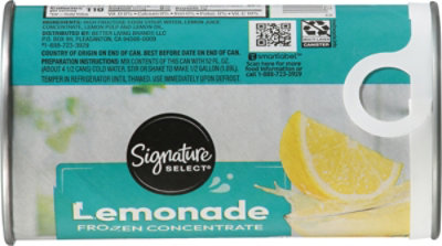 Signature SELECT Frozen Concentrate Lemonade - 12 Fl. Oz. - Image 5