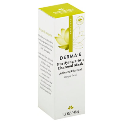 Derma E Mask Charcoal Purifying - 1.7 Oz