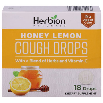 Herbion Naturals Cough Drop Hny Lemon - 18 Count - Image 3