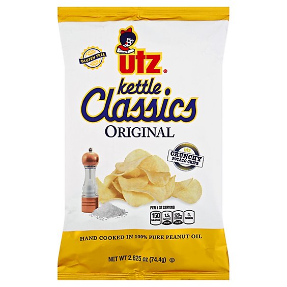 Utz Kettle Classic Potato Chips - 2.625 Oz