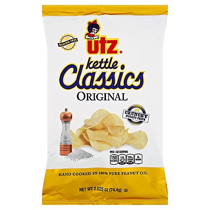 Utz Kettle Classic Potato Chips - 2.625 Oz - Image 1