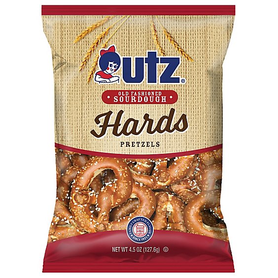 Utz Old Fashioned Sourdough Hard Pretzels - 5.5 Oz
