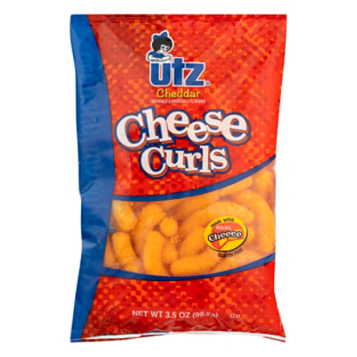 Utz Baked Cheddar Cheese Curls - 3.5 Oz - Image 1