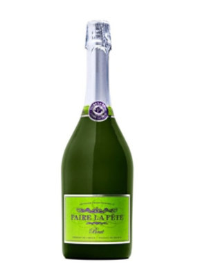 Faire La Fete Sparkling Brut Wine - 750 Ml - Image 2