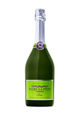 Faire La Fete Sparkling Brut Wine - 750 Ml - Image 4