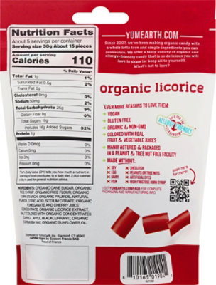 YumEarth Licorice Pomegranate - 5 Oz - Image 6