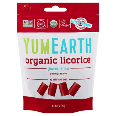 YumEarth Licorice Pomegranate - 5 Oz