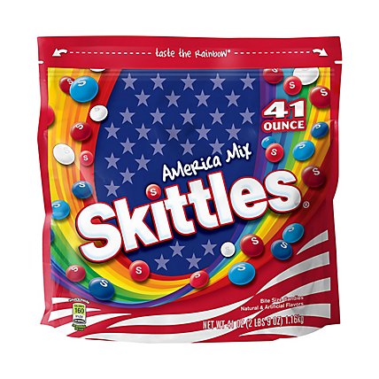 Skittles Candies America Mix Pouch - 41 Oz - Image 1