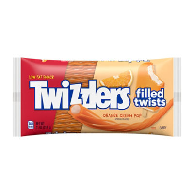 Twizzlers Candy Twists Orange Cream Pop - 11 Oz - Image 1