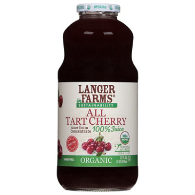 L & A Organic Juice All Tart Cherry - 32 Fl. Oz. - Image 2