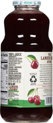 L & A Organic Juice All Tart Cherry - 32 Fl. Oz. - Image 5