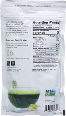 Ujido The Path Of Zen Green Tea Powder Matcha - 4 Oz - Image 5