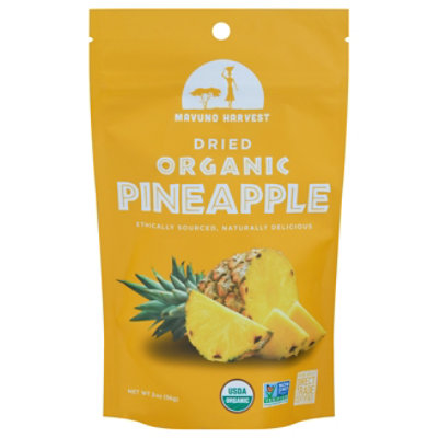 Mavuno Harvest All Natural Dried Pineapple Organic - 2 Oz - Image 1