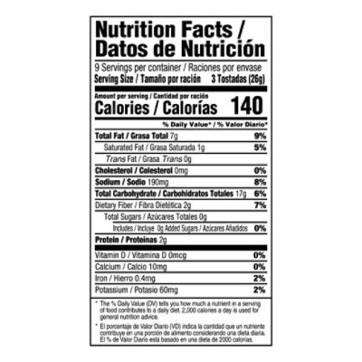 Calidad Tostadas Nortena - 27 Count - Image 4