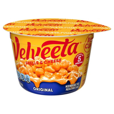 Velveeta Shells & Cheese Original Microwaveable Shell Pasta & Cheese Sauce Big Cup - 5 Oz - Image 9