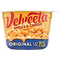 Velveeta Shells & Cheese Original Microwaveable Shell Pasta & Cheese Sauce Big Cup - 5 Oz - Image 1