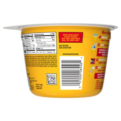 Velveeta Shells & Cheese Original Microwaveable Shell Pasta & Cheese Sauce Big Cup - 5 Oz - Image 7