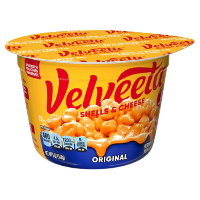 Velveeta Shells & Cheese Original Microwaveable Shell Pasta & Cheese Sauce Big Cup - 5 Oz - Image 8