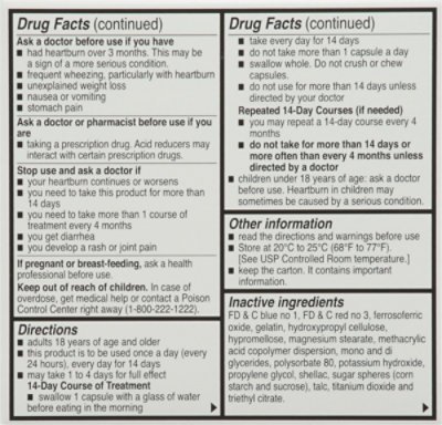 Signature Select/Care Esomeprazole Magnesium 20mg Acid Reducer Delayed Release Capsule - 28 Count - Image 4