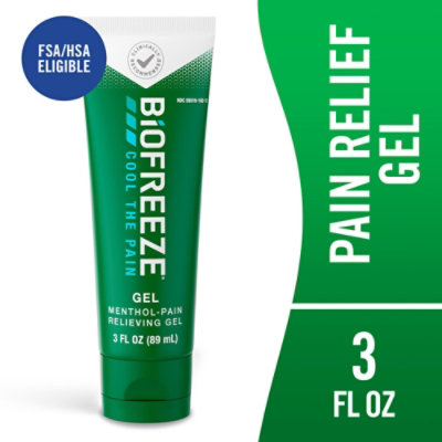 Biofreeze Menthol Pain Relieving Gel - 3 Fl. Oz. - Image 1