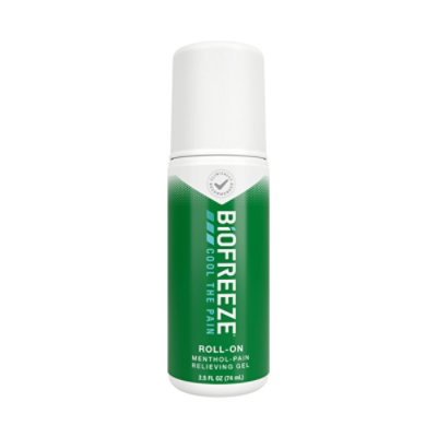 Biofreeze Roll On Pain Relieving Gel - 2.5 Fl. Oz. - Image 2