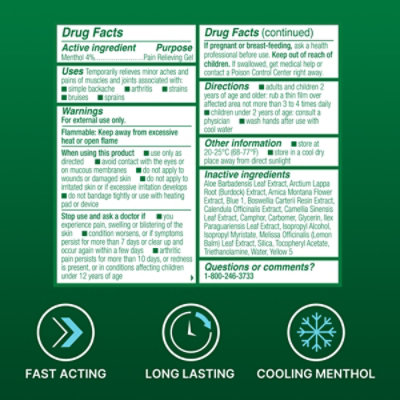 Biofreeze Roll On Pain Relieving Gel - 2.5 Fl. Oz. - Image 4