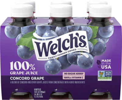 Welchs 100% Grape Juice - 6-10 Fl. Oz. - Image 6