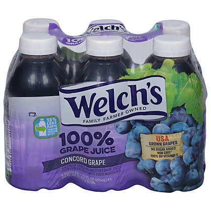 Welchs 100% Grape Juice - 6-10 Fl. Oz. - Image 2