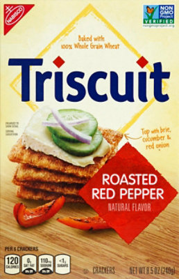 Triscuit Crackers Roasted Red Pepper - 8.5 Oz - Image 2