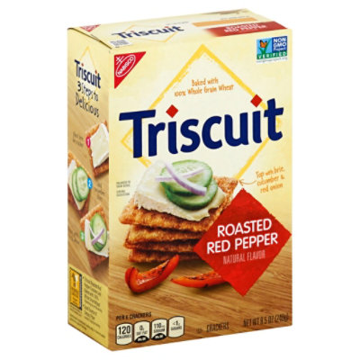 Triscuit Crackers Roasted Red Pepper - 8.5 Oz - Image 1