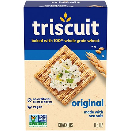 Triscuit Wheat Crackers Whole Grain Original - 8.5 Oz - Image 2