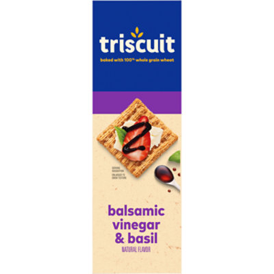 Triscuit Crackers Balsamic Vinegar & Basil - 8.5 Oz - Image 2