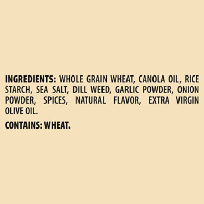 Triscuit Dill Sea Salt & Olive Oil Whole Grain Wheat Crackers - 8.5 Oz - Image 5