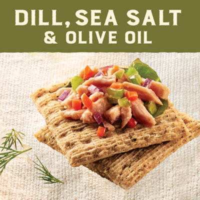 Triscuit Dill Sea Salt & Olive Oil Whole Grain Wheat Crackers - 8.5 Oz - Image 5